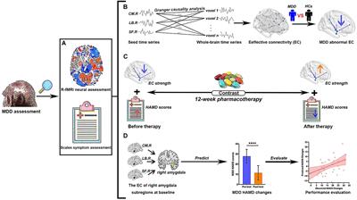 Effective Connectivity of Right Amygdala Subregions Predicts Symptom Improvement Following 12-Week Pharmacological Therapy in Major Depressive Disorder